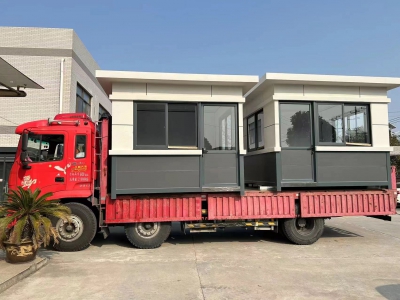 真石漆岗亭发货