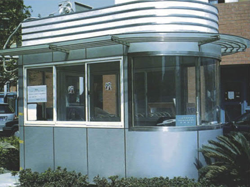 铝塑板岗亭 JW-L009