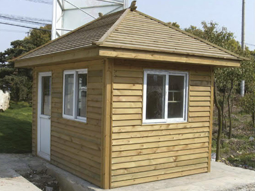 防腐木岗亭 JW-F005