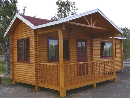 防腐木岗亭 JW-F007