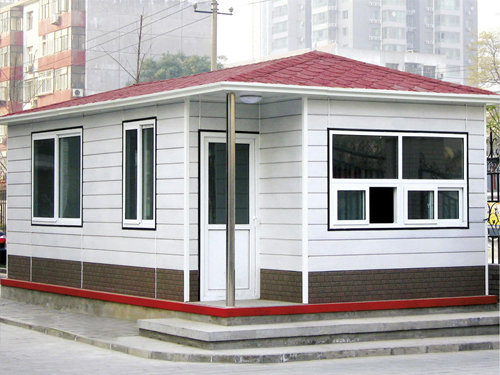 金属雕花板岗亭JW-JS001