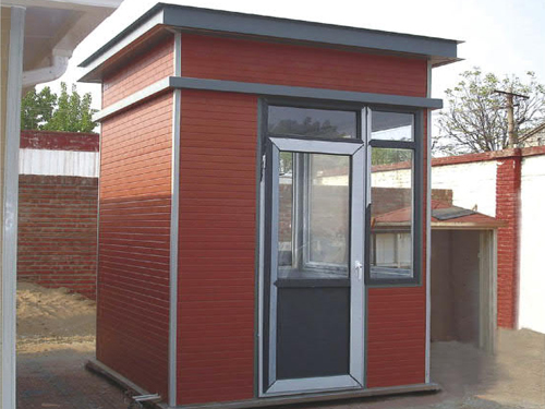 金属雕花板岗亭JW-JS002