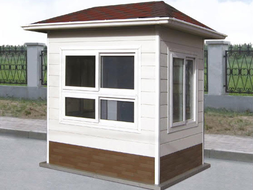 金属雕花板岗亭JW-JS003