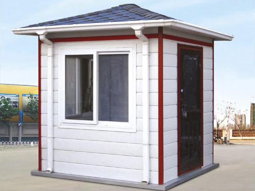 金属雕花板岗亭JW-JS004