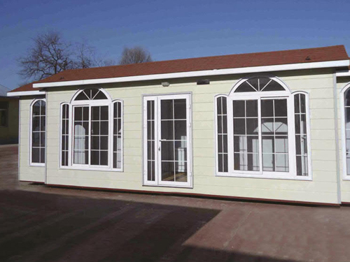 金属雕花板岗亭JW-JS006