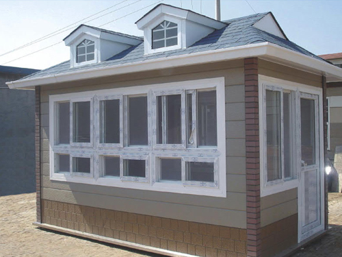 金属雕花板岗亭JW-JS007